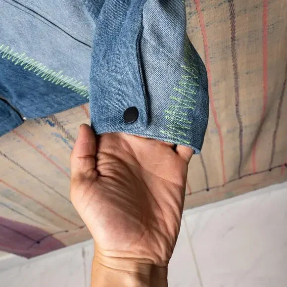 Custom upcycled carhartt detroit jacket - Picture 8 of 8